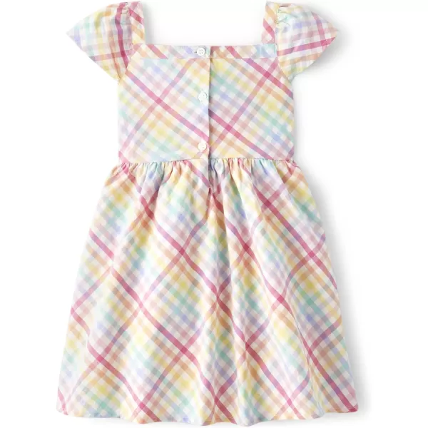 Gymboree Girls' and Toddler Short Sleeve Casual Spring Dresses