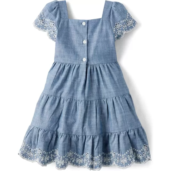 Gymboree Girls' and Toddler Short Sleeve Casual Spring Dresses