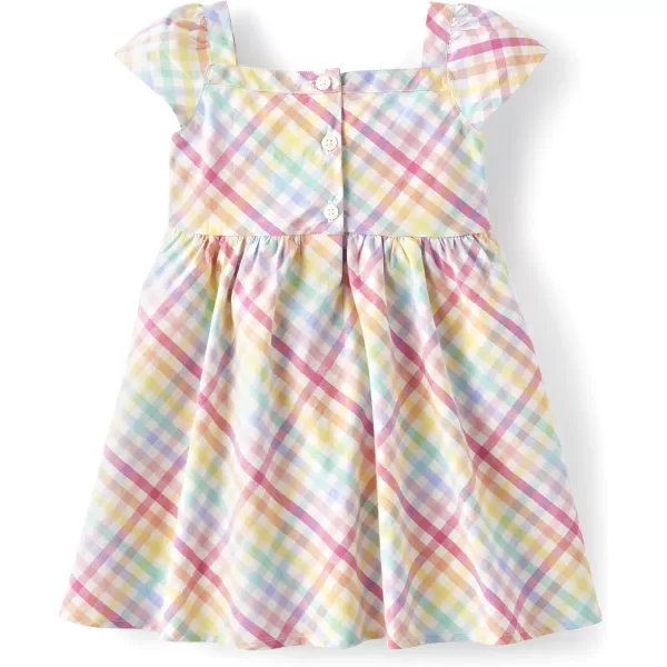 Gymboree Girls' and Toddler Short Sleeve Casual Spring Dresses