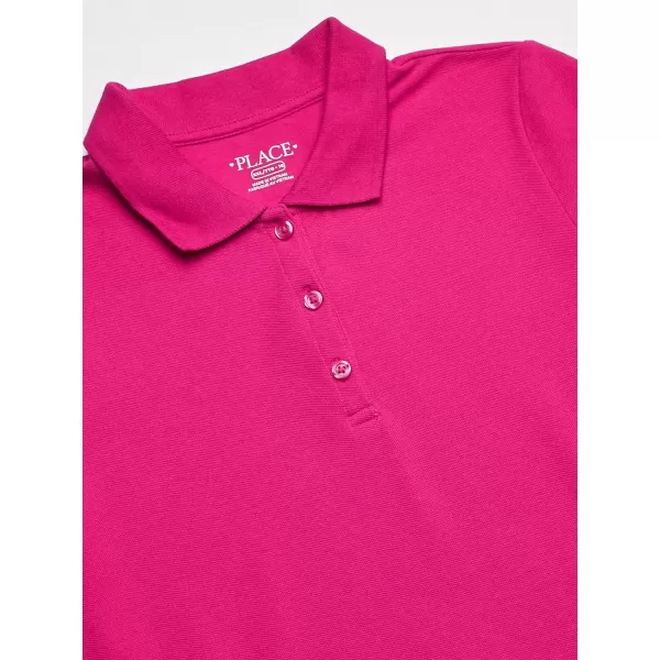 The Children'S Place Girls Short Sleeve Picque Polo Dress