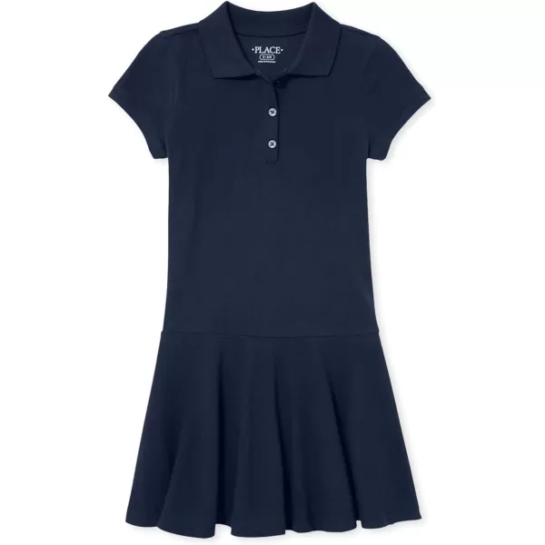 The Children'S Place Girls Short Sleeve Picque Polo Dress