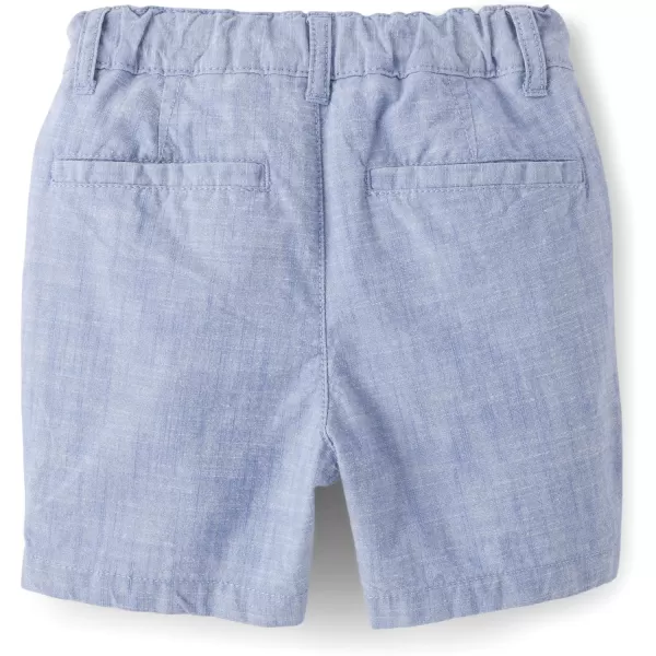 The Children's Place Baby Boys' and Toddler Twill Belted Chino Short