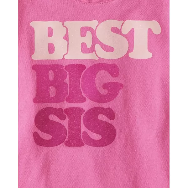 The Children's Place Baby Girls' Best Big Sis T-Shirt