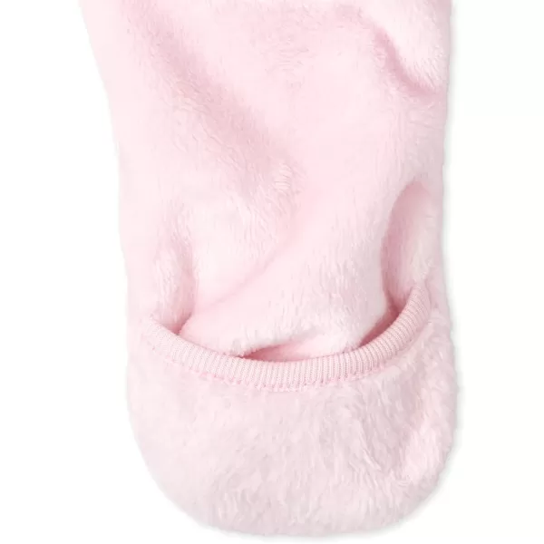 The Children's Place Baby-Girls Hoodie Zip-front Sherpa Bunting