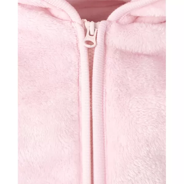 The Children's Place Baby-Girls Hoodie Zip-front Sherpa Bunting