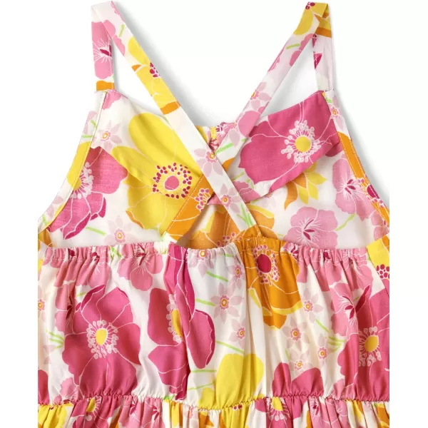 The Children's Place Baby Girls' One Size Sleeveless Strappy Back Summer Dresses