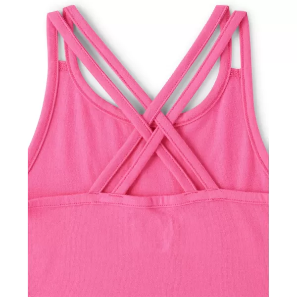 The Children's Place Baby Girls' One Size Sleeveless Strappy Back Summer Dresses