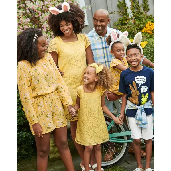 The Children's Place Baby Girls' One Size and Toddler Short Sleeve Dressy Special Occasion Dresses