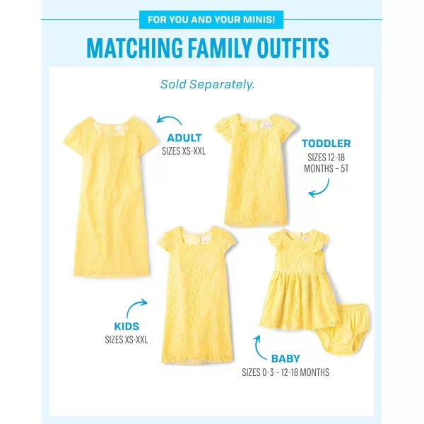 The Children's Place Baby Girls' One Size and Toddler Short Sleeve Dressy Special Occasion Dresses