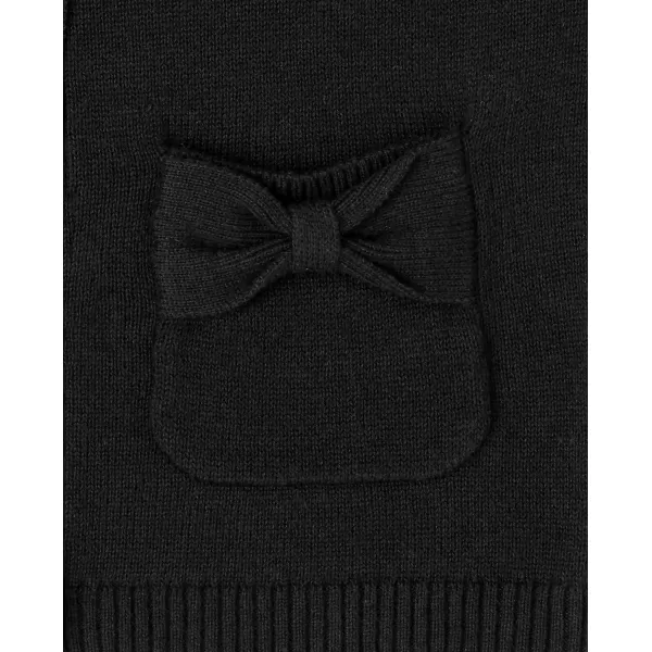 The Children's Place Baby Girls' and Toddler Bow Pocket Cardigan