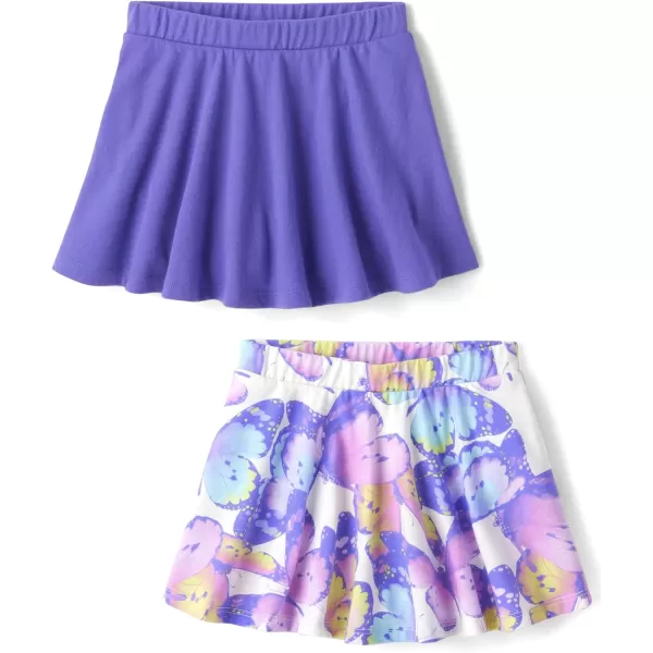 The Children's Place Baby Girls' and Toddler Elastic Waistband Skort