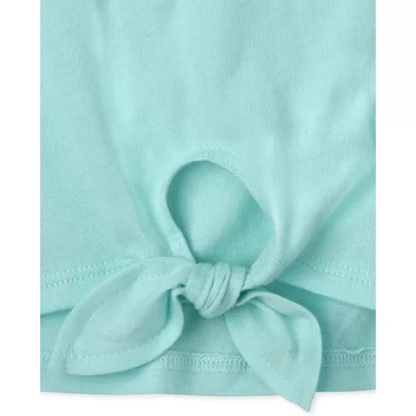 The Children's Place Baby Girls' and Toddler Short Sleeve Flutter Knit Shirts