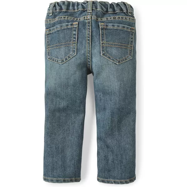 The Children's Place Baby Toddler Boys Basic Bootcut Jeans