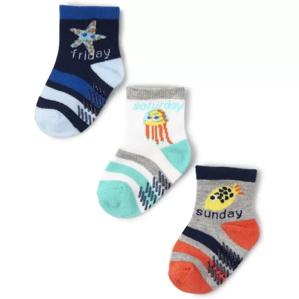 The Children's Place Baby Toddler Boys Midi Socks