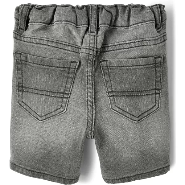 The Children's Place Baby Toddler Boys Stretch Denim Shorts