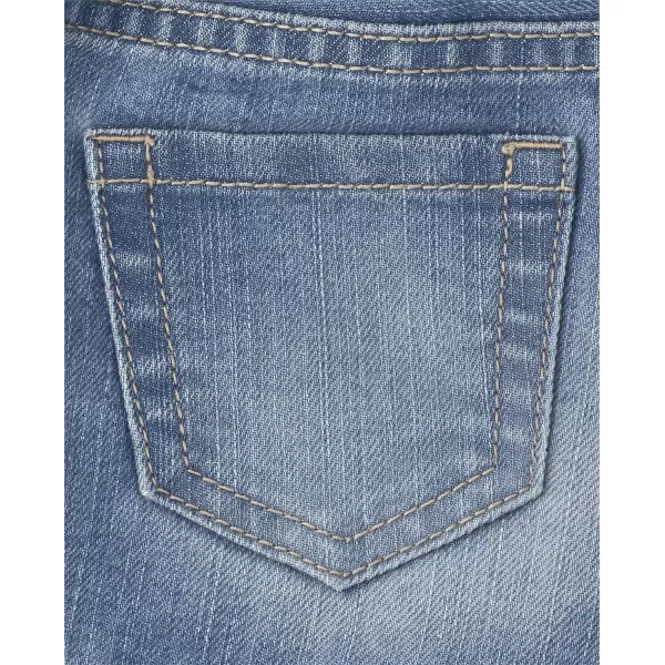 The Children's Place Baby Toddler Girls Denim Shortie Shorts