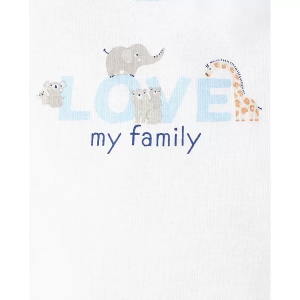 The Children's Place Baby and Newborn 100% Cotton Take Me Home 3-Piece Long, Short Sleeve Bodysuit, and Pant