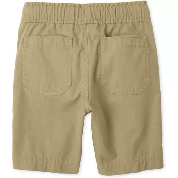 The Children's Place Boys' Cotton Pull on Jogger Shorts
