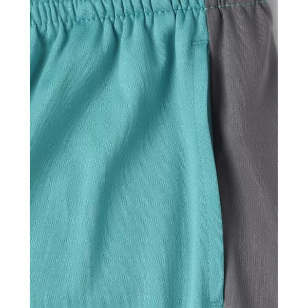 The Children's Place Boys' Performance Basketball Shorts 2 Pack