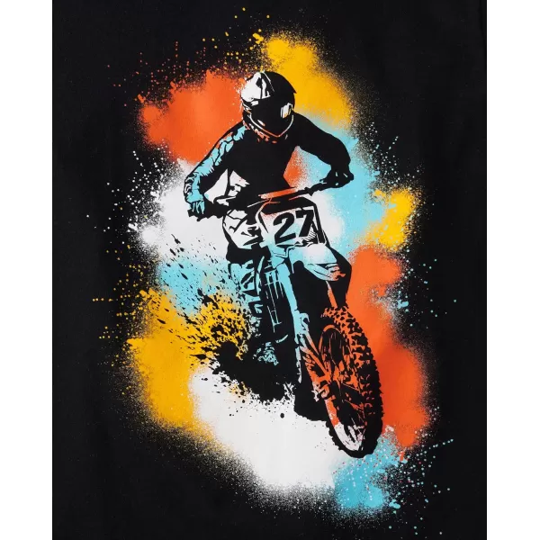 The Children's Place Boys' Vehicles Short Sleeve Graphic T-Shirts,multipacks