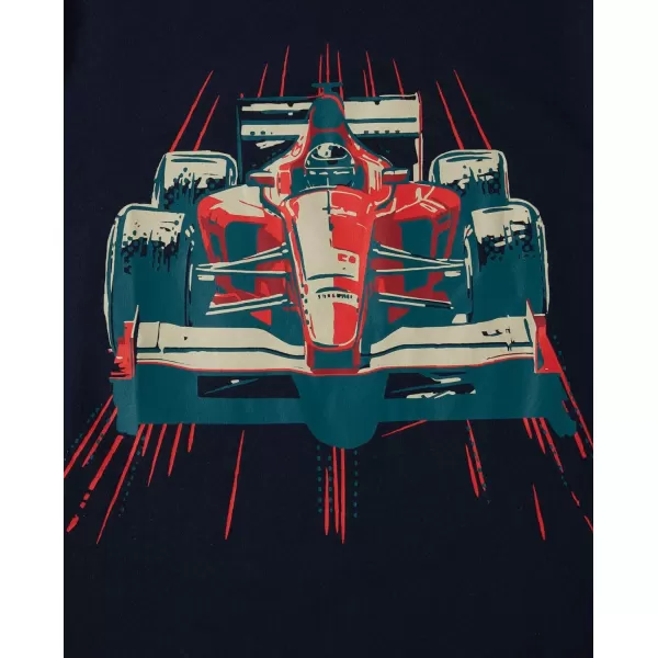 The Children's Place Boys' Vehicles Short Sleeve Graphic T-Shirts,multipacks