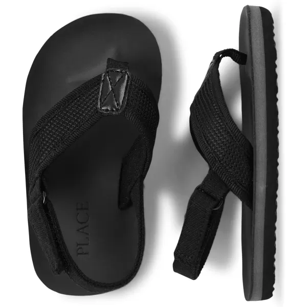 The Children's Place Boy's and Toddler Flip Flops with Backstrap