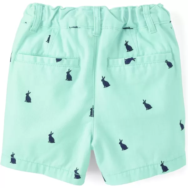 The Children's Place Boys' and Toddler Patterned Chino Shorts