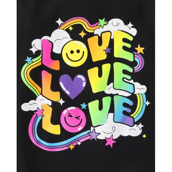 The Children's Place Girl Power Short Sleeve Graphic T-Shirts, Multipacks