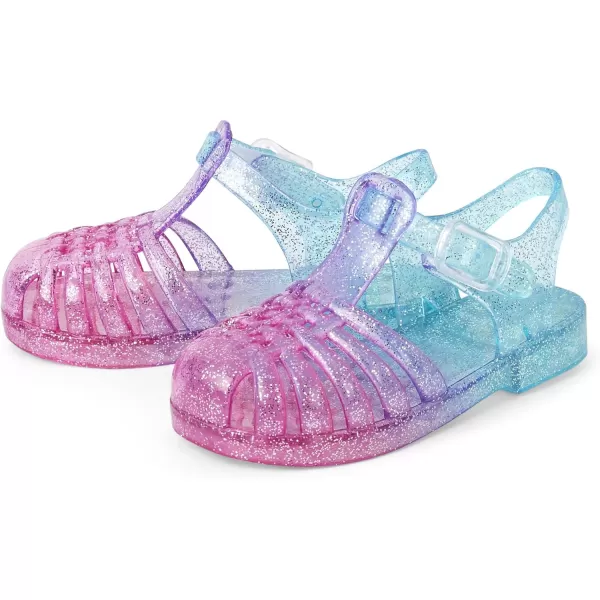 The Children's Place Girl's Baby Toddler Jelly Fisherman Sandals