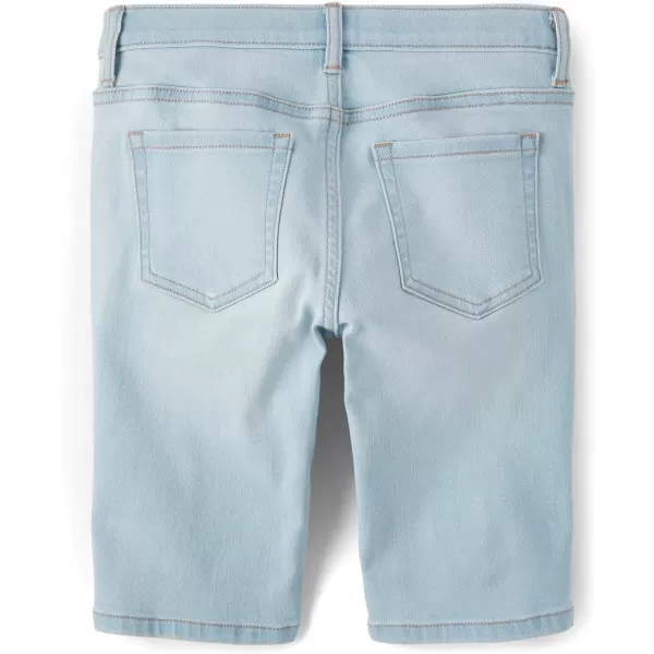 The Children's Place Girls' Denim Skimmer Shorts
