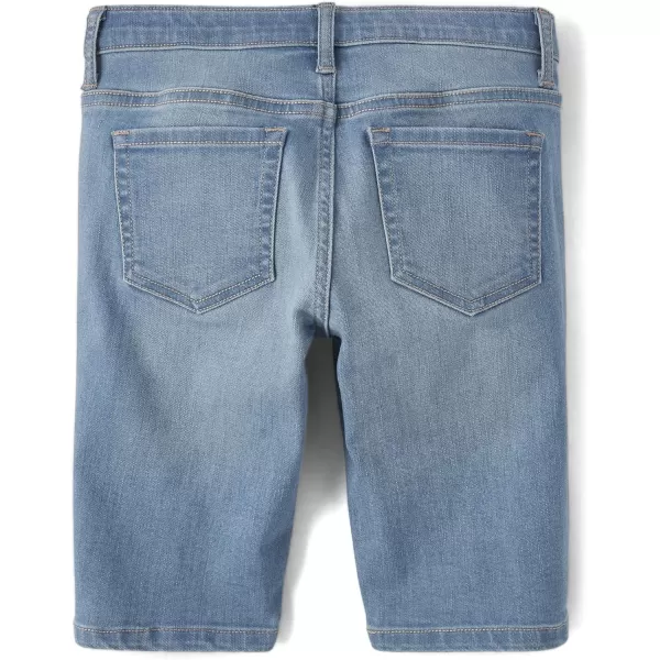 The Children's Place Girls' Denim Skimmer Shorts