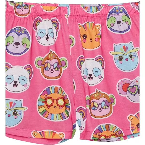 The Children's Place Girls' Sleeveless Tank Top and Short 2 Piece Pajama Set