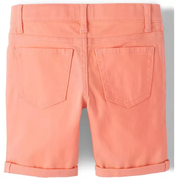 The Children's Place Girls' Solid Skimmer Shorts