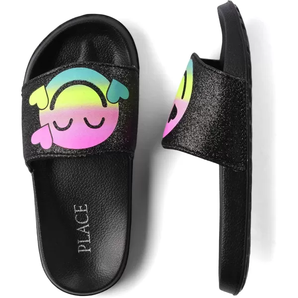 The Children's Place Girls Sporty Slides Sandal