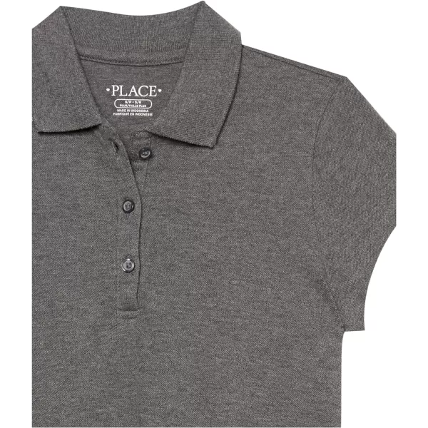 The Children's Place Girls' Uniform Pique Polo