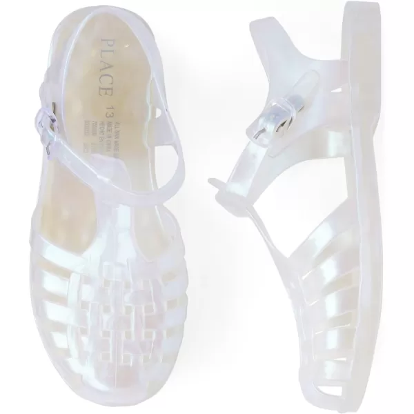 The Children's Place Girl's and Toddler Jelly Fisherman Sandals