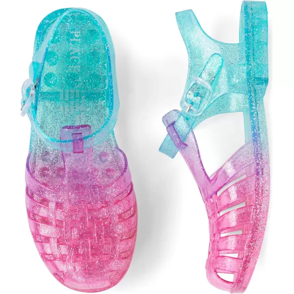 The Children's Place Girl's and Toddler Jelly Fisherman Sandals