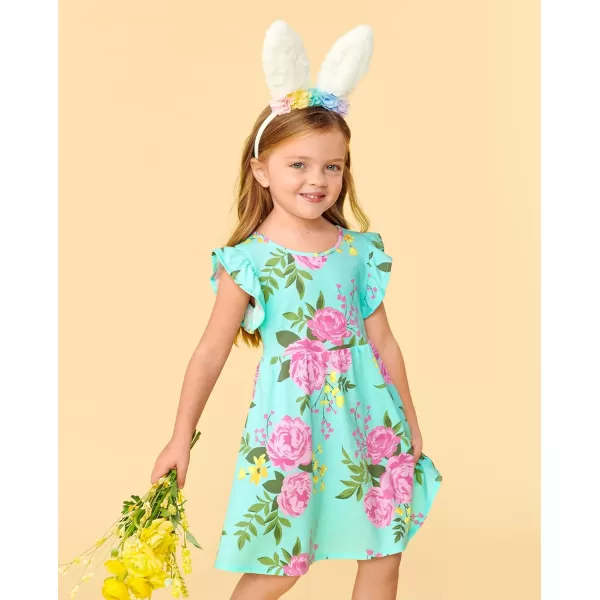 The Children's Place Girls' and Toddler Short Sleeve Everyday Dresses
