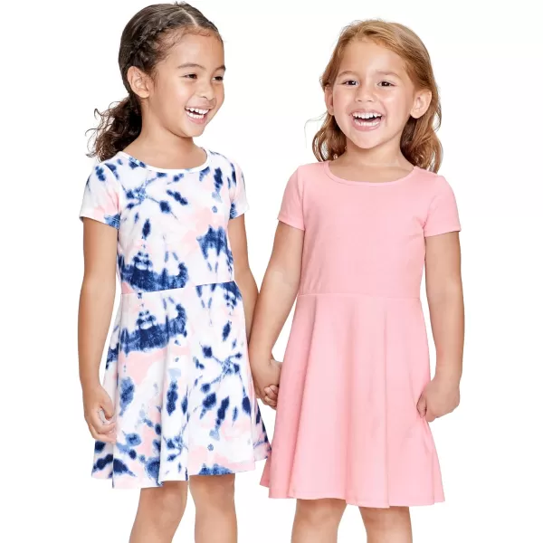The Children's Place Girls' and Toddler Short Sleeve Everyday Dresses