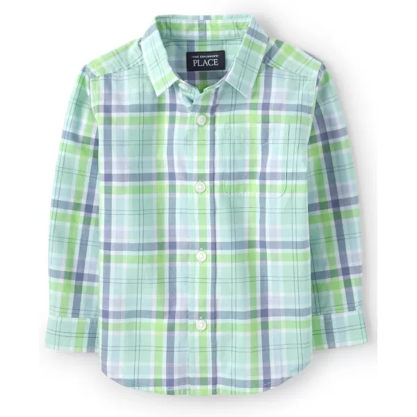 The Children's Place Kids' Coordinating Family Outfits, Mommy &amp; Me, Dad &amp; Son, Baby, Mint to Be Collection