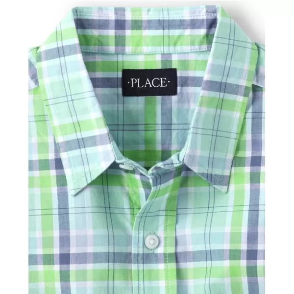 The Children's Place Kids' Coordinating Family Outfits, Mommy &amp; Me, Dad &amp; Son, Baby, Mint to Be Collection