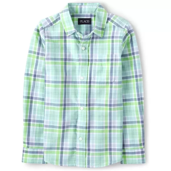 The Children's Place Kids' Coordinating Family Outfits, Mommy &amp; Me, Dad &amp; Son, Baby, Mint to Be Collection