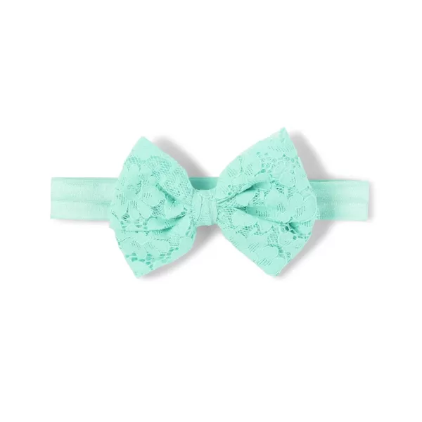The Children's Place Kids' Coordinating Family Outfits, Mommy &amp; Me, Dad &amp; Son, Mint to Be Collection, Baby/Toddler Headwrap, NO_Size