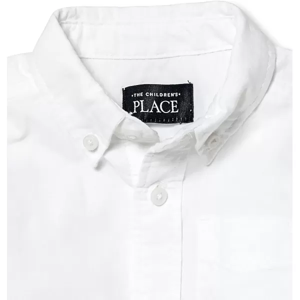 The Children's Place Single and Toddler Boys Short Sleeve Oxford Button Down Shirt