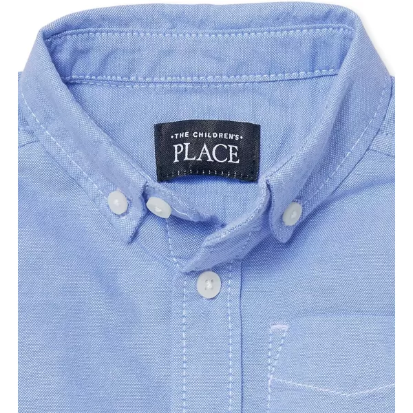 The Children's Place Single and Toddler Boys Short Sleeve Oxford Button Down Shirt