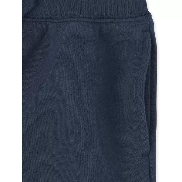 The Children's Place baby boys Active Fleece Jogger Pants 2 Pack