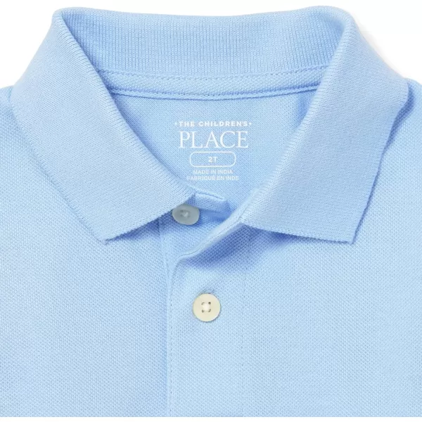The Children's Place baby boys Long Sleeve Pique Polo
