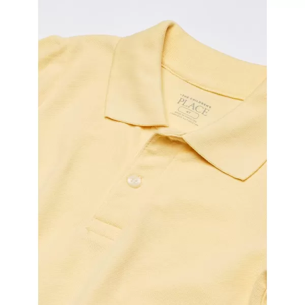 The Children's Place baby boys Long Sleeve Pique Polo