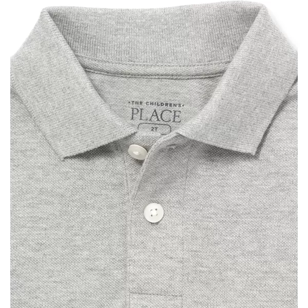 The Children's Place baby boys Long Sleeve Pique Polo