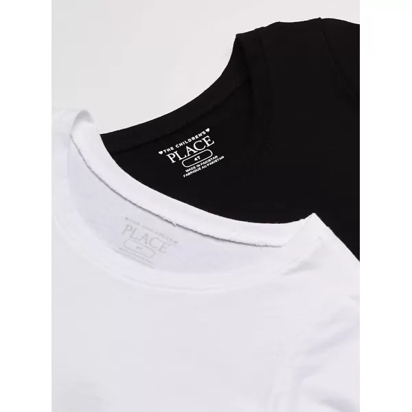 The Children's Place baby girls Basic Layering Long Sleeve Tee 2 Pack